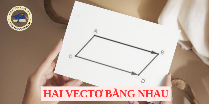 Hai vectơ bằng nhau