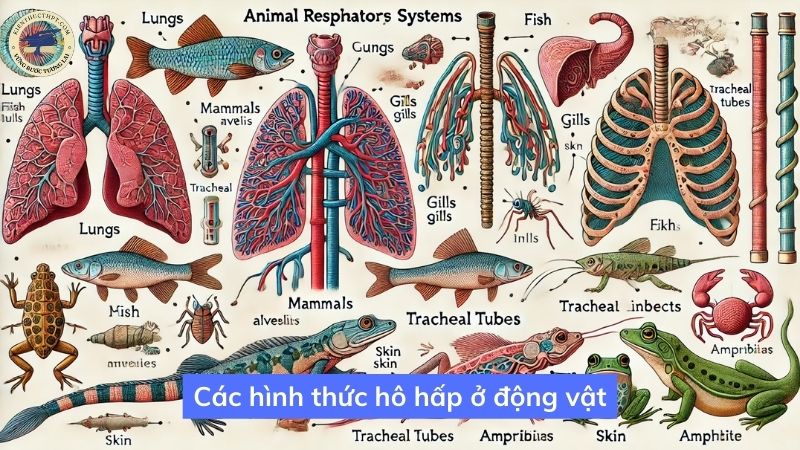 Các hình thức hô hấp ở động vật