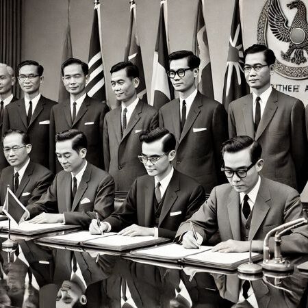 Giải lịch sử 12 bài 4: Sự ra đời và phát triển của ASEAN