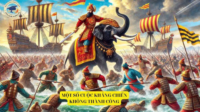 Một số cuộc kháng chiến không thành công