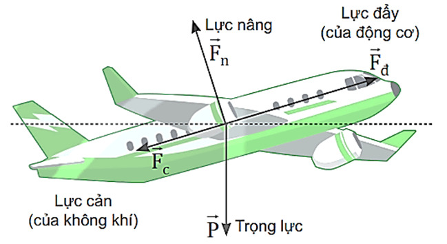 Lý thuyết Vật Lí 10 Bài 19: Lực cản và lực nâng 4