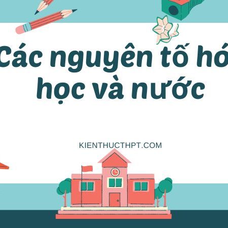 Lý thuyết Sinh bài 4 Các nguyên tố hóa học và nước lớp 10