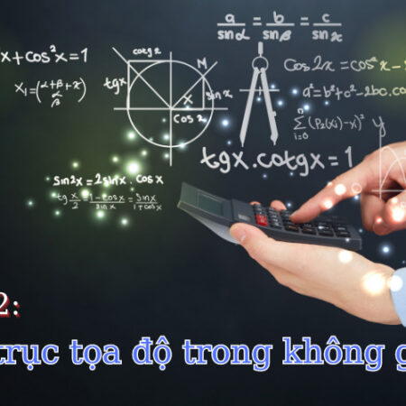 Lý thuyết Hệ trục tọa độ trong không gian Toán 12 (Chi tiết)