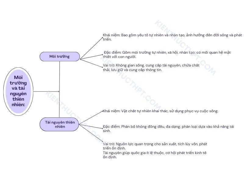 Môi trường và tài nguyên thiên nhiên