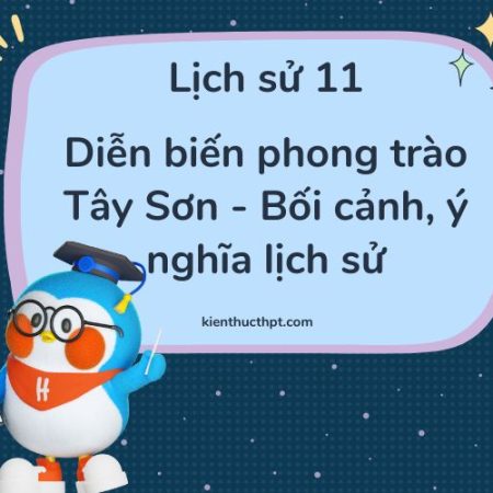 Diễn biến phong trào Tây Sơn – Bối cảnh, ý nghĩa lịch sử