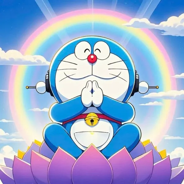 Ảnh đại diện Doraemon dễ thương mang lại cảm giác vui vẻ