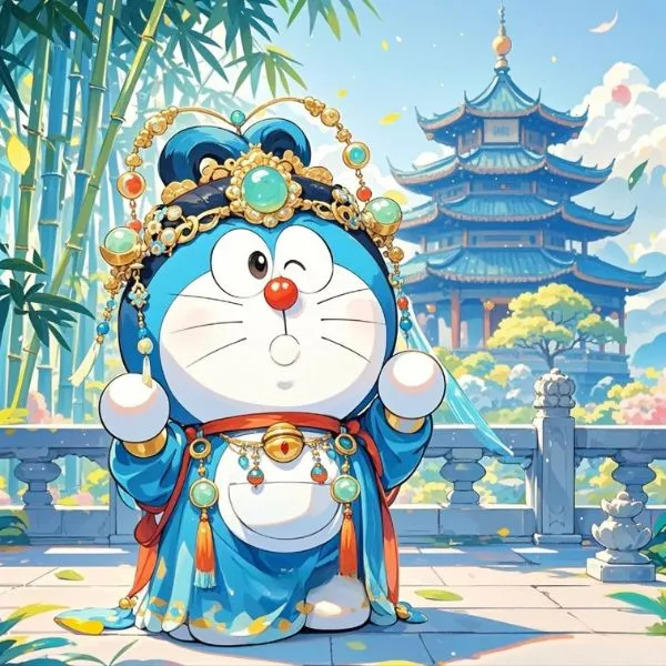 Hình nền Doraemon cute mang lại cảm giác dễ thương