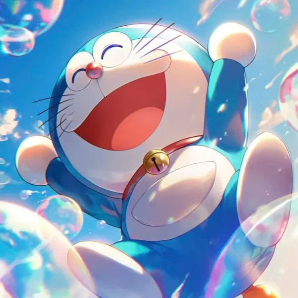 Tải ngay avatar Doraemon cute với phong cách dễ thương