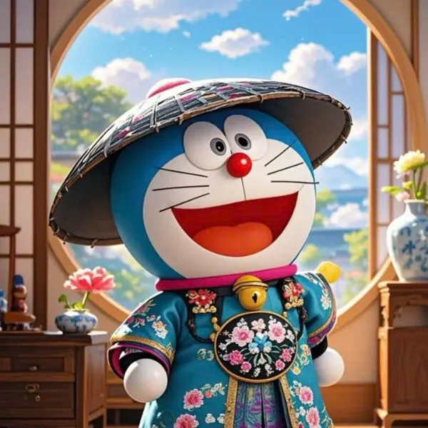 Avatar hình nền Doraemon cute ngộ nghĩnh cho mọi người