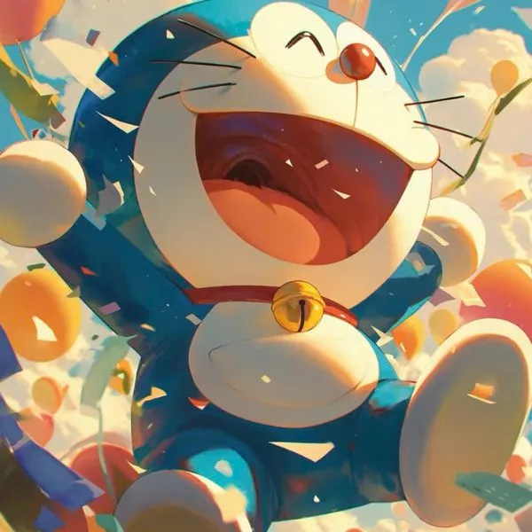 Tải avatar Doraemon ngầu chất chơi đầy cá tính