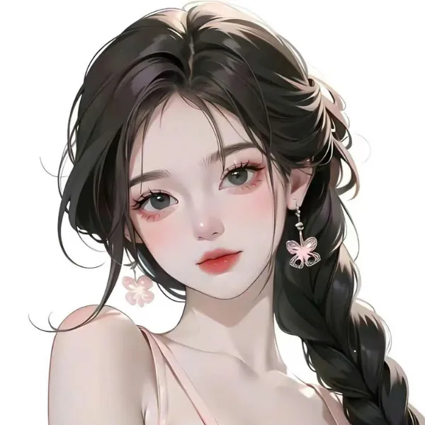 Nét dịu dàng trong avatar anime nữ cute