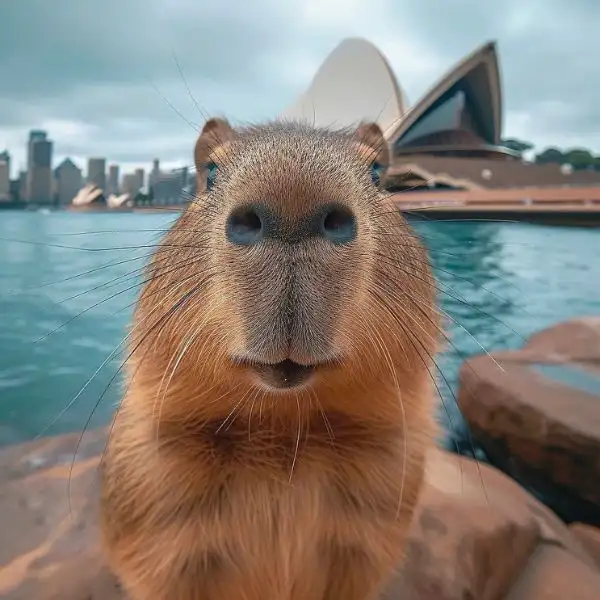 Avatar capybara cute cho những ai yêu thích phong cách dễ thương.