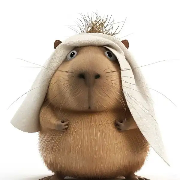 Hình avatar capybara cực dễ thương 