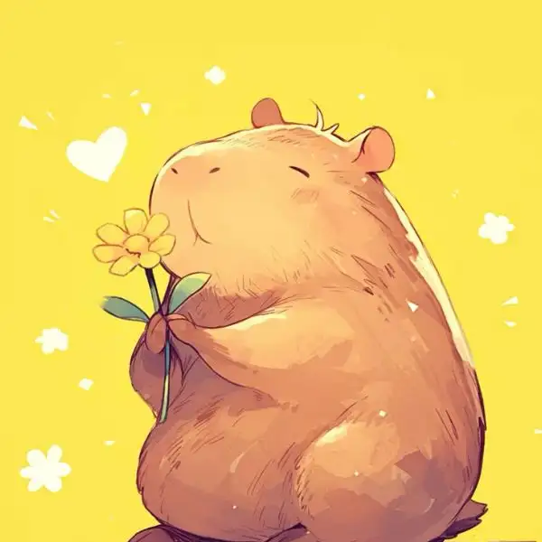 Khám phá avatar capybara cực dễ thương. 