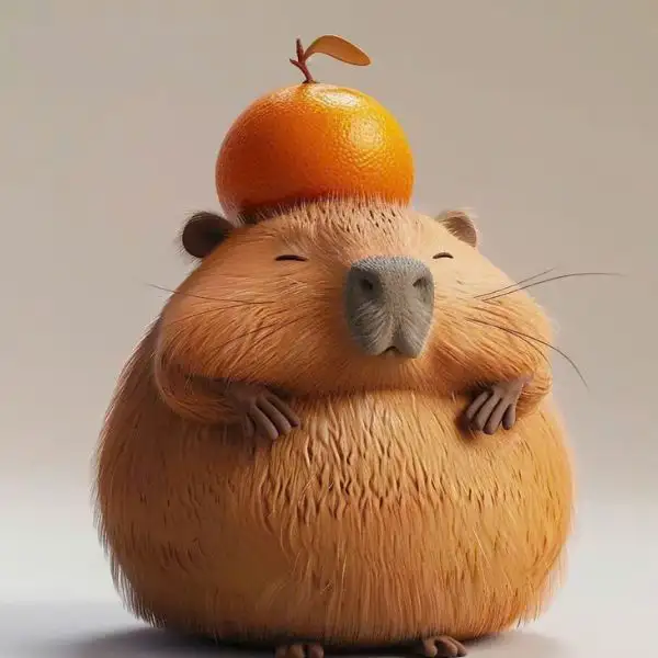 Tải ngay avatar capybara cute, tạo phong cách ngộ nghĩnh. 