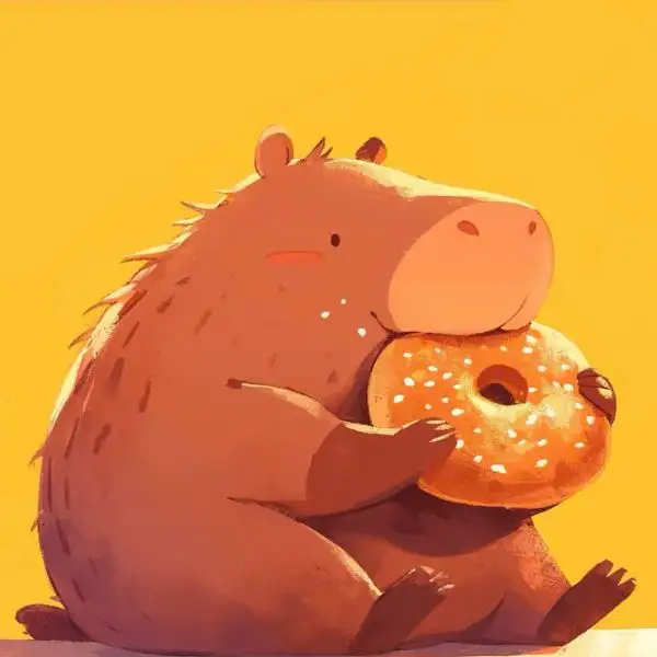 Avatar cute capybara, siêu dễ thương cho mọi lứa tuổi