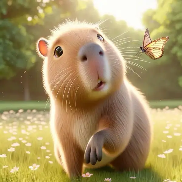 Tải avatar capybara chibi ngộ nghĩnh, cực kỳ dễ thương