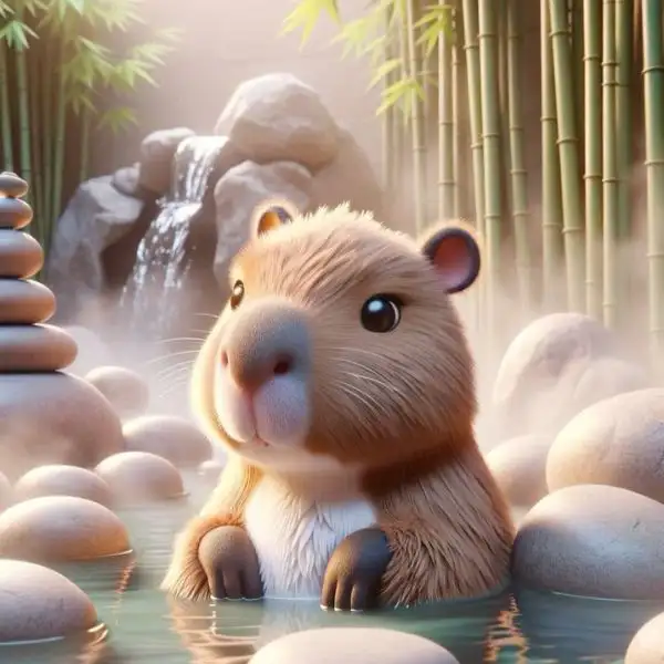 Avatar capybara dễ thương, tạo phong cách vui tươi.