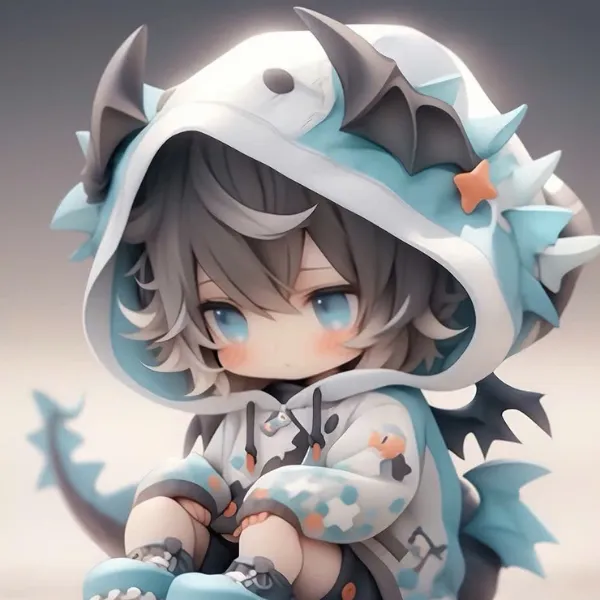 hình chibi nam đáng yêu cho avatar