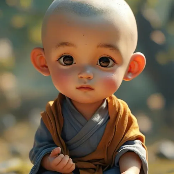 avatar chú tiểu cute xỉu lên xỉu xuống