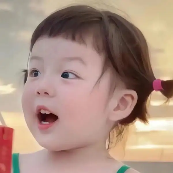 Avatar em bé cute ngộ nghĩnh, tạo phong cách độc đáo. 