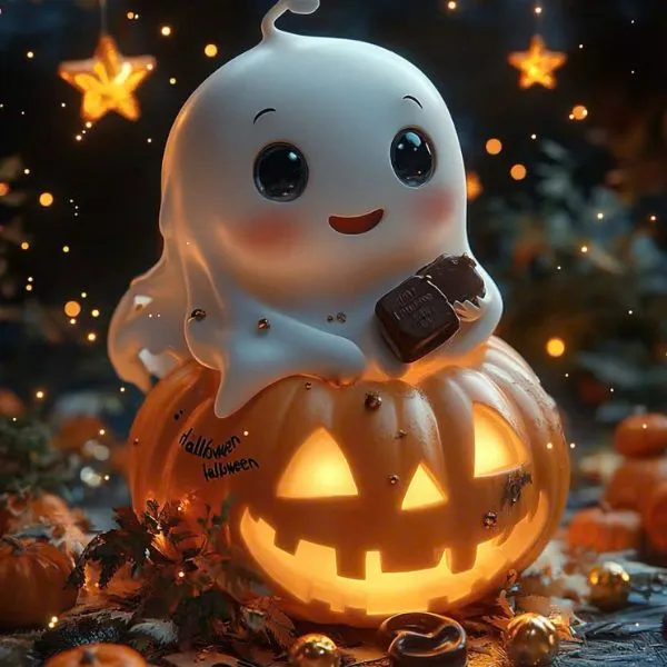 Avatar Halloween cute tạo điểm nhấn nổi bật