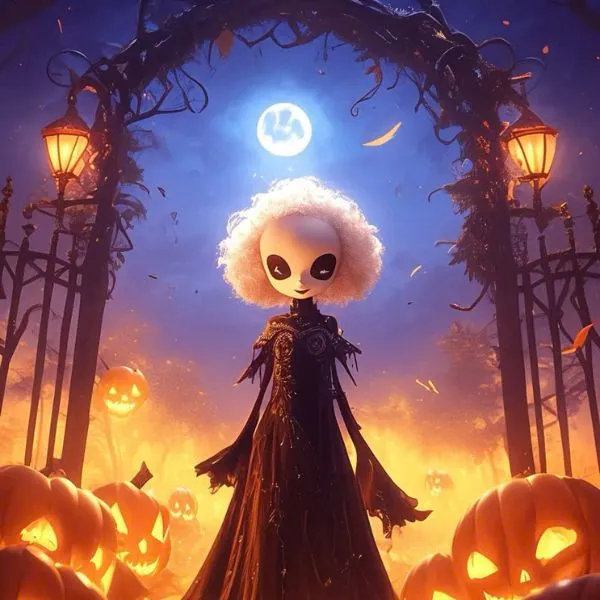 Khám phá avatar Halloween phong cách bí ẩn