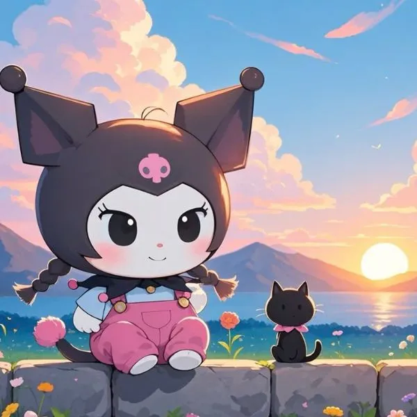 avatar đôi kuromi dễ thương nhất