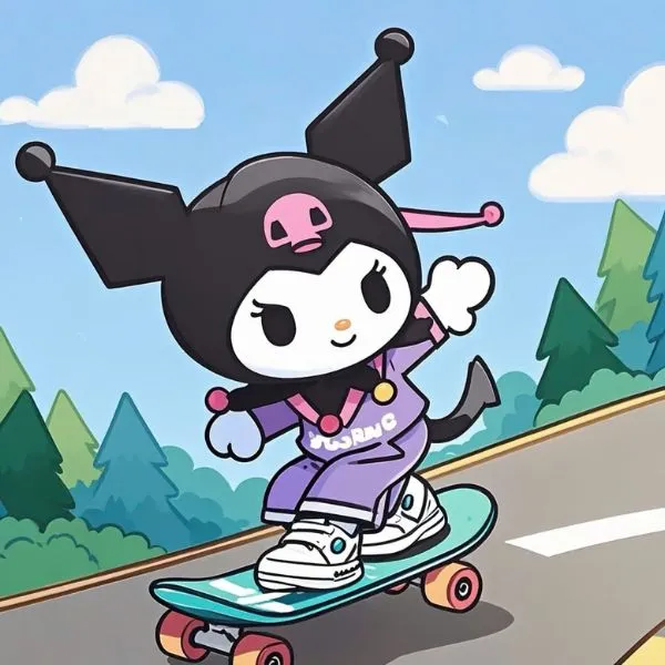 avatar đôi kuromi đáng yêu