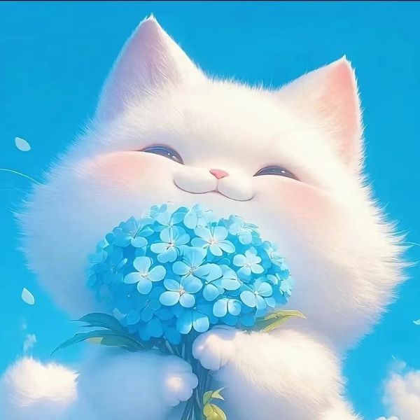 Hình avatar ảnh mèo cute cho người yêu động vật. 