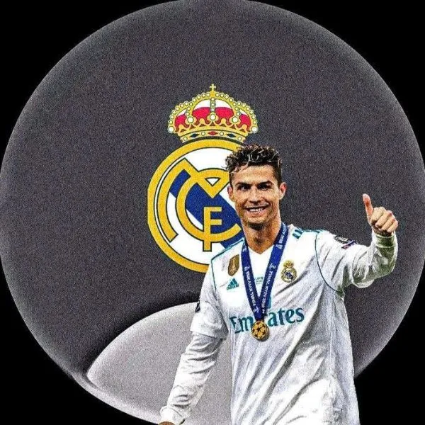 avatar real madrid cùng với hình ảnh của CR7