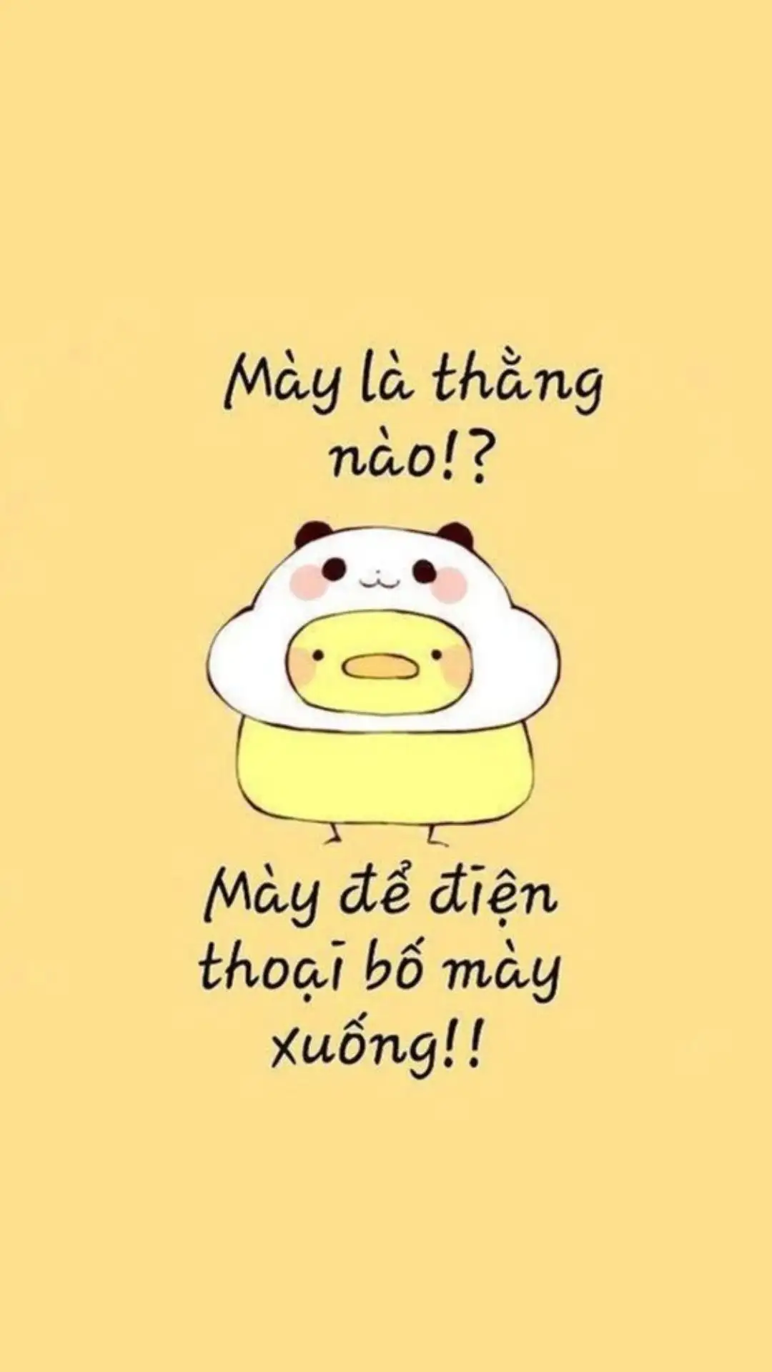 hình nền bỏ điện thoại tao xuống cute