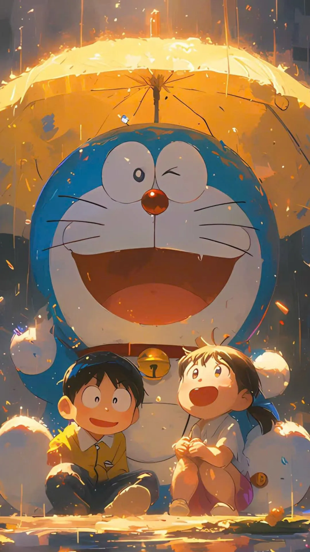 hình nền điện thoại doraemon dễ thương