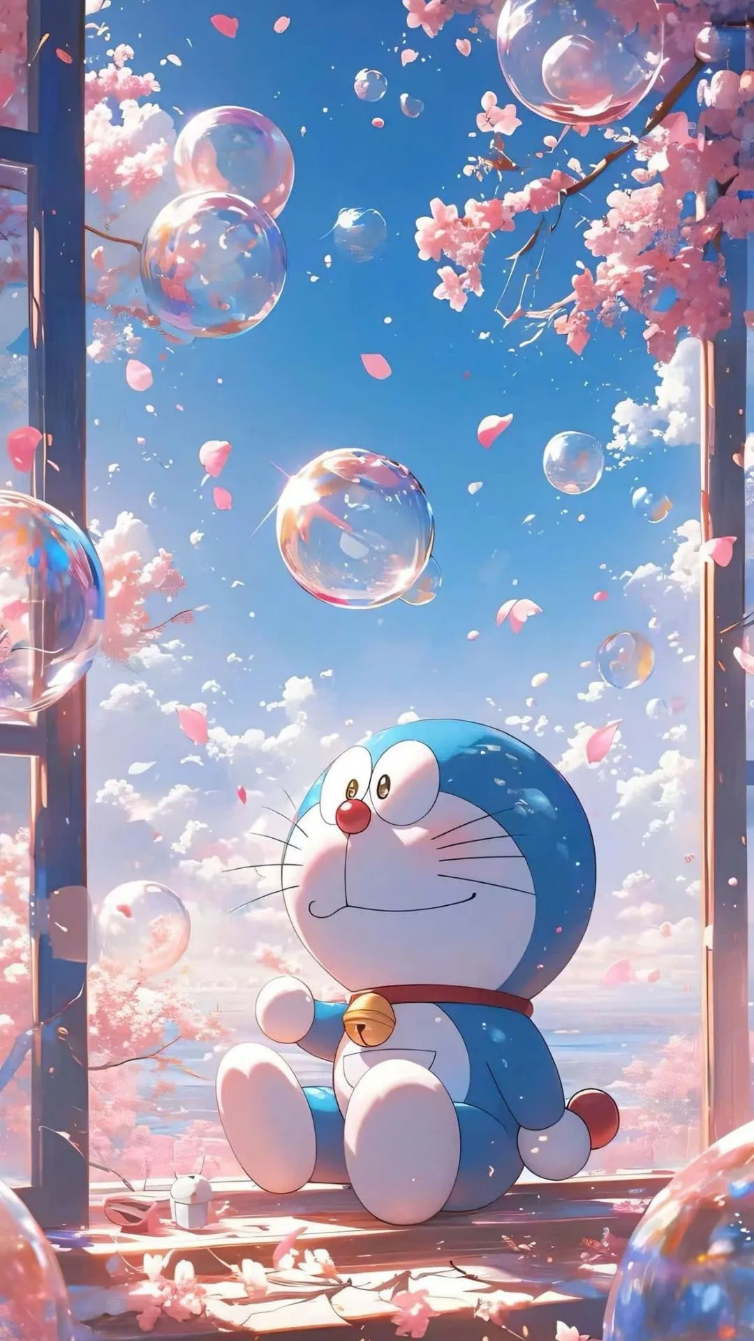 hình nền điện thoại doraemon cực dễ thương