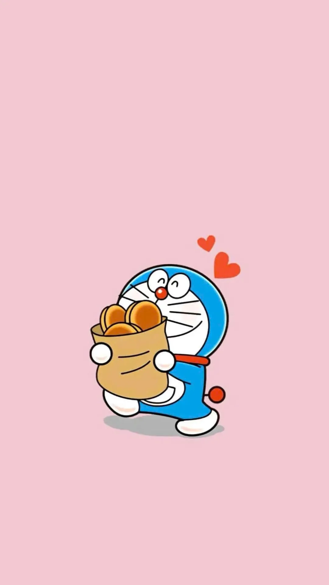 hình nền điện thoại doraemon mua bánh rán