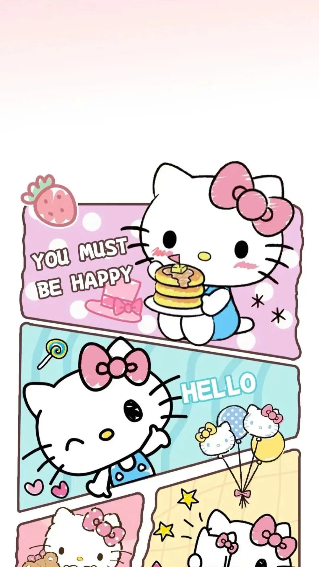 hình nền điện thoại hello kitty đáng yêu