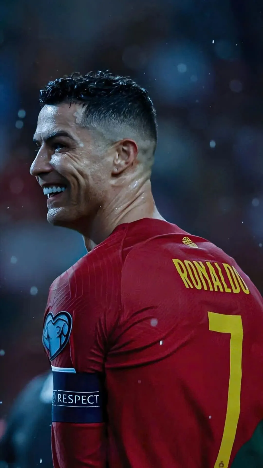 hình nền ronaldo 3d với hiệu ứng chân thực