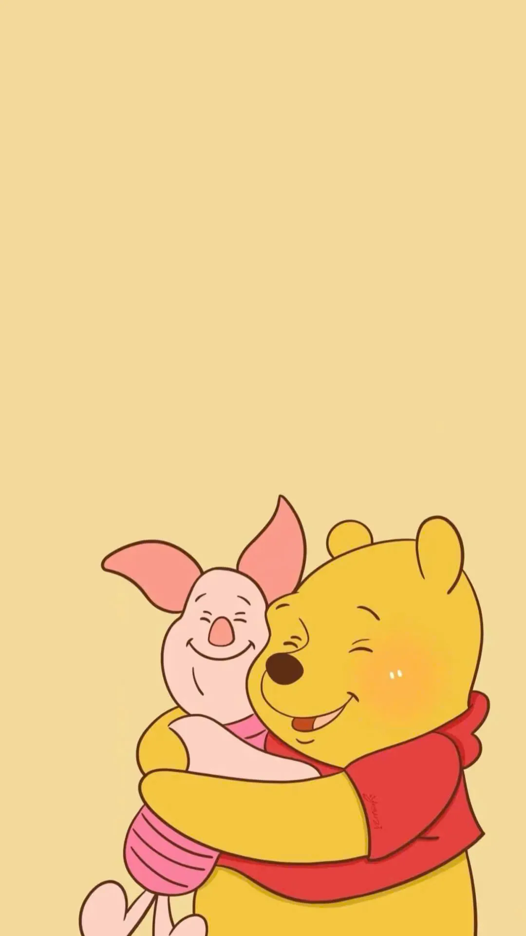 hình nền gấu Pooh cực kì dễ thương cho điện thoại