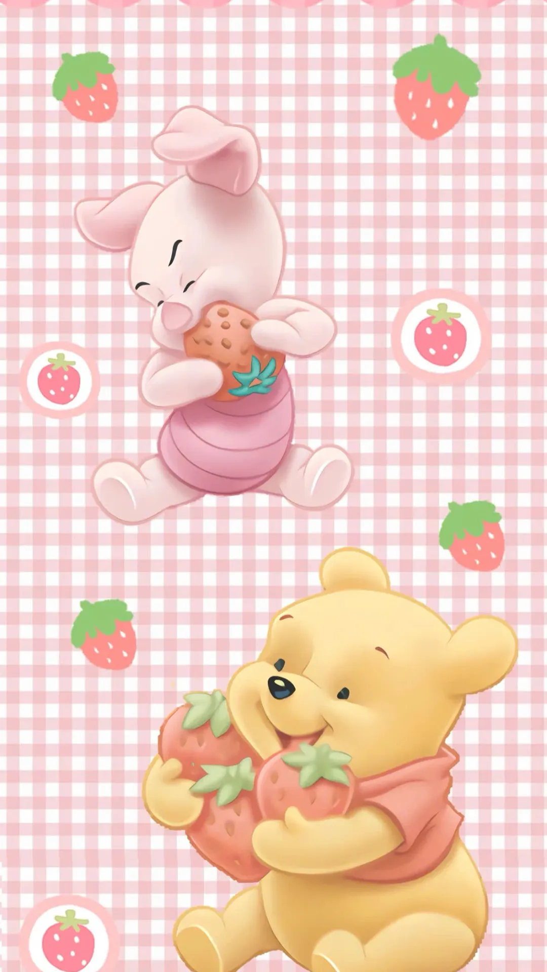 hình nền gấu Pooh dễ thương làm nổi bật thiết bị