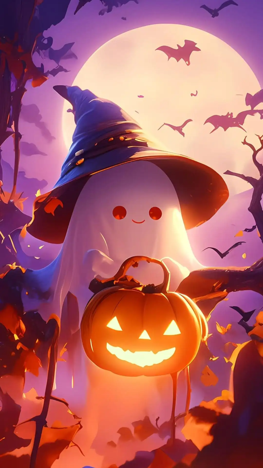 hình nền Halloween cute cho mùa lễ hội