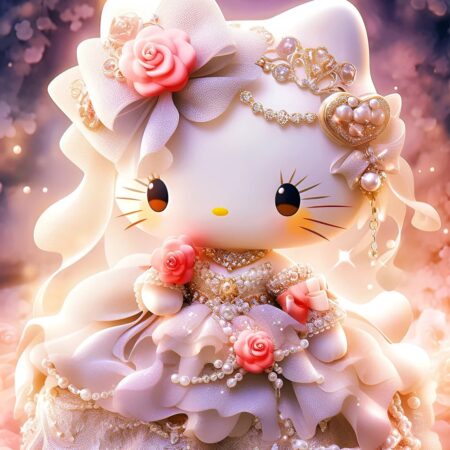 Bộ 50+ hình nền Hello Kitty màu hồng đẹp nhất cho điện thoại