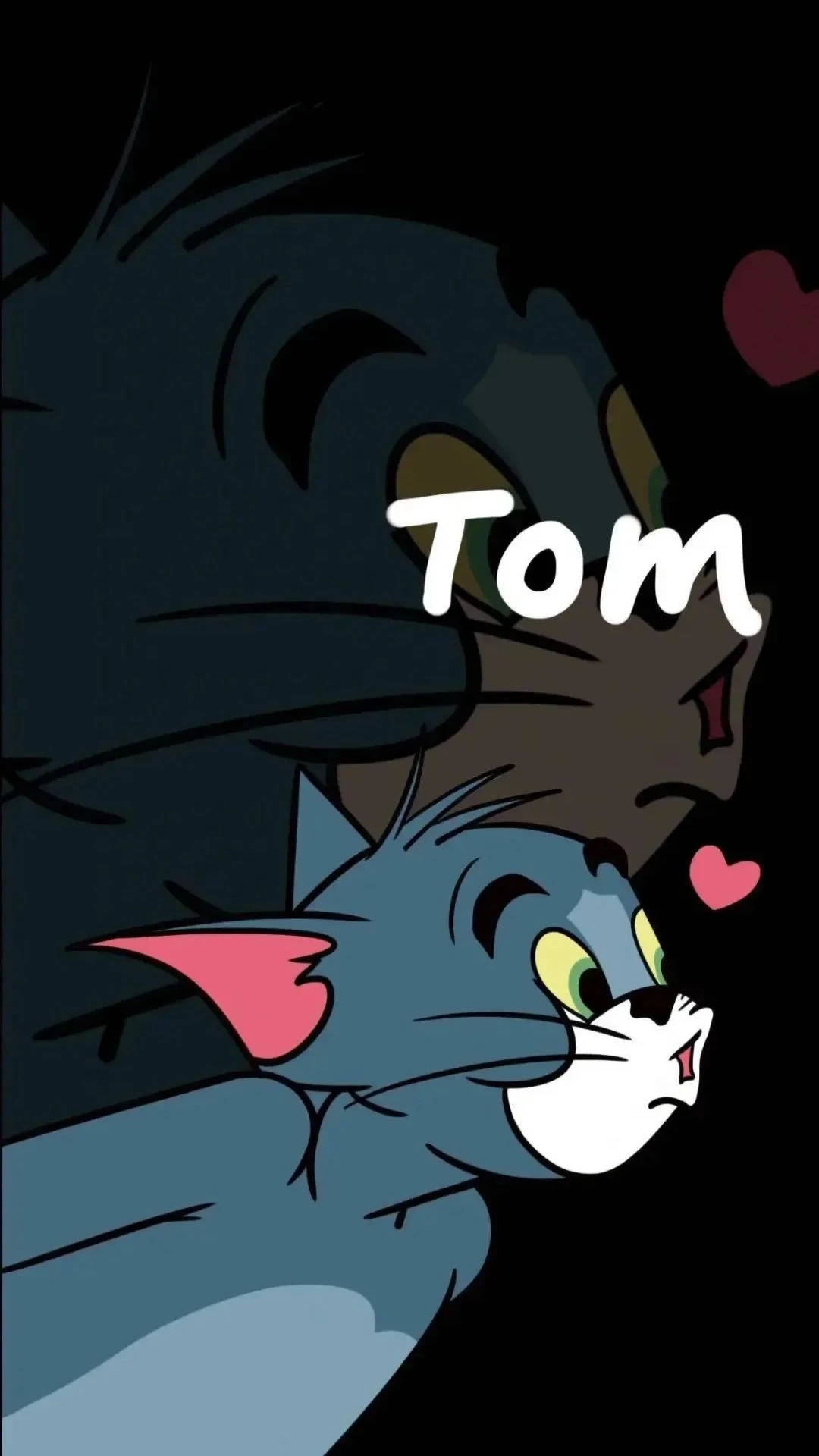 hình nền đôi cho 2 điện thoại tom và jerry