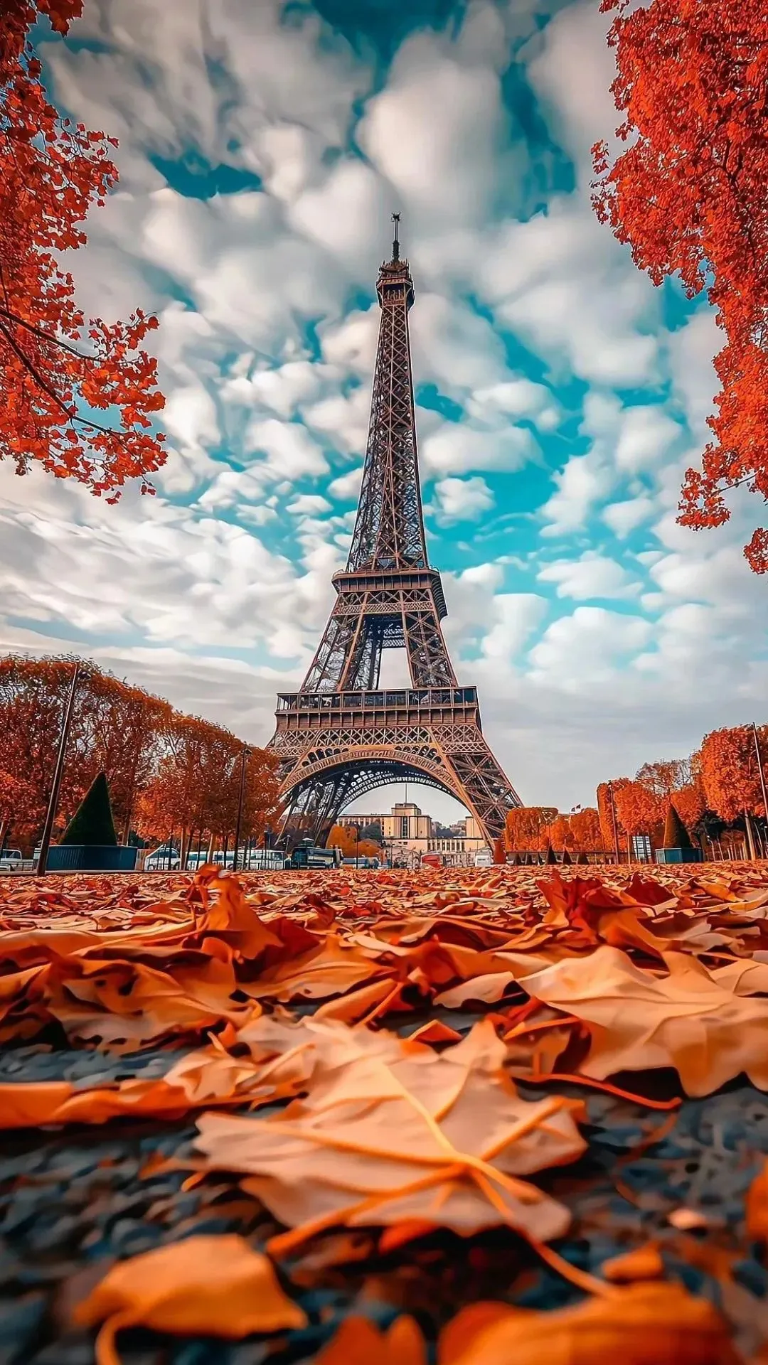 hình nền tháp eiffel full hd 1080p cho điện thoại 