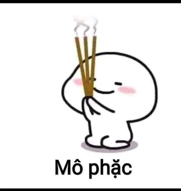 meme nam mô a di đà phật dễ thương