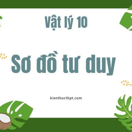 Sơ đồ tư duy Lý 10 Kết nối tri thức siêu dễ nhớ cho học sinh