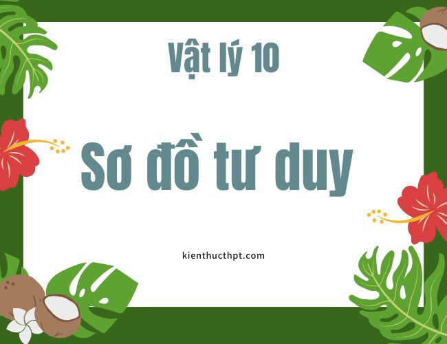 Sơ đồ tư duy Lý 10 Kết nối tri thức siêu dễ nhớ cho học sinh