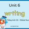 Giải bài tập tiếng Anh 10 Unit 6 Writing – Global Success