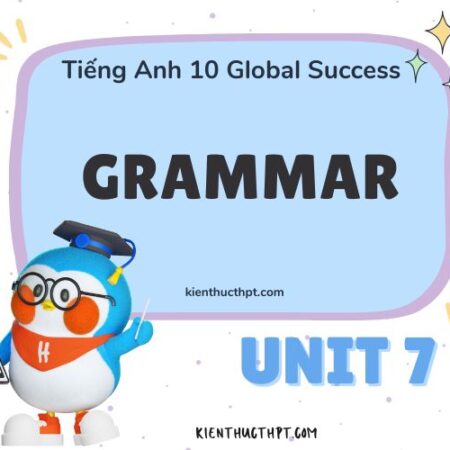 Hướng dẫn giải Tiếng Anh 10 Unit 7 Grammar hiệu quả nhất