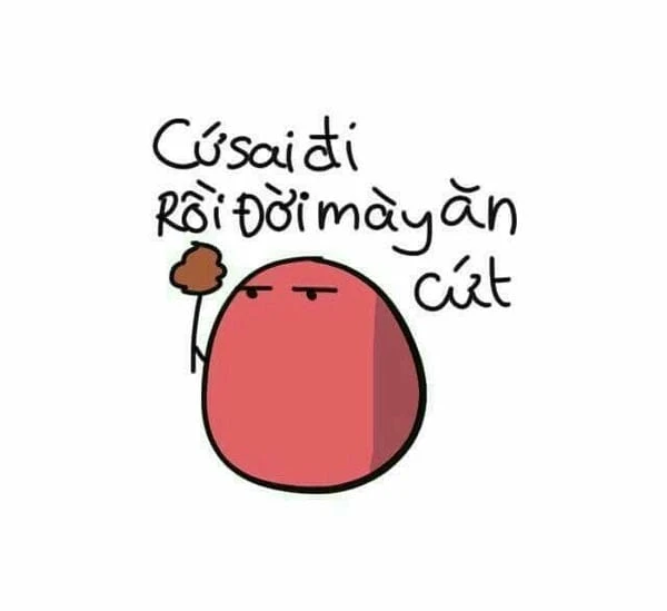 avatar bựa troll cục cứt