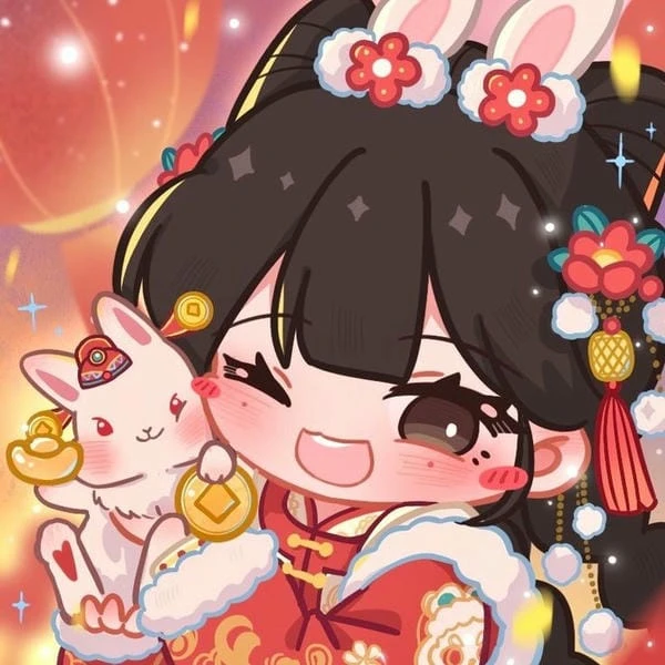 avatar tết cute